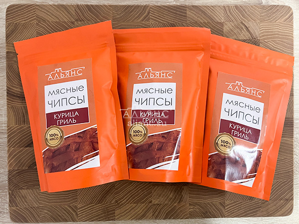 Мясо (АЛЬЯНС) вяленое курица "Гриль" 50 гр. в Ельце