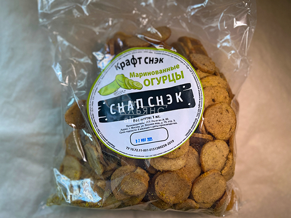 Снапсы ПШЕНИЧНЫЕ "Маринованные огурцы" в Ельце