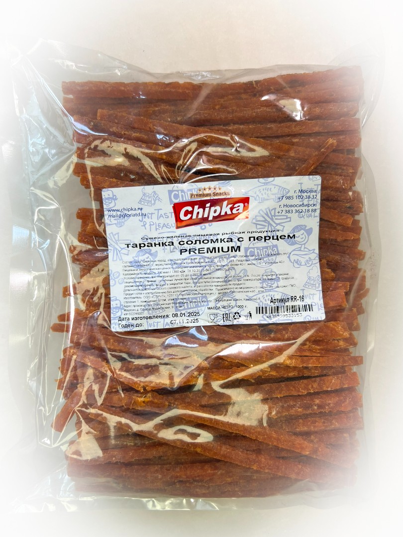Таранка с перцем (соломка) (Chipka ПРЕМИУМ) в Ельце
