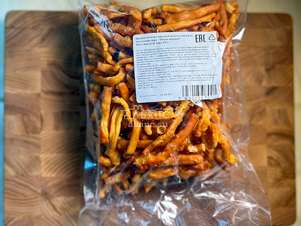 Нитка ЖАРЕНАЯ  Oktobersnack1 кг (сырный продукт) в Ельце