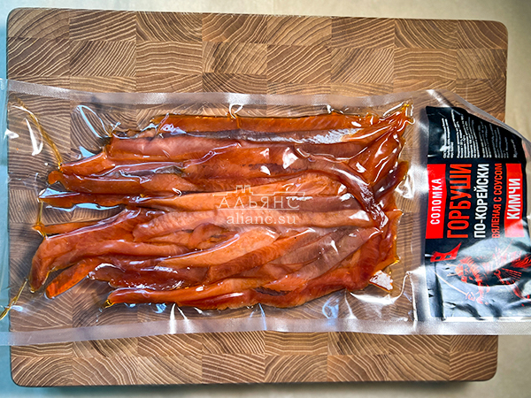 Горбуша соломка по-корейски в Ельце