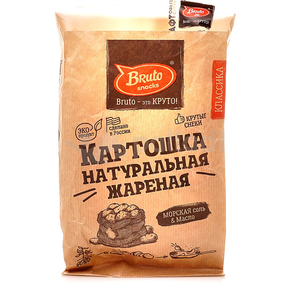 Картофель «Бруто» с солью 70 гр. в Ельце